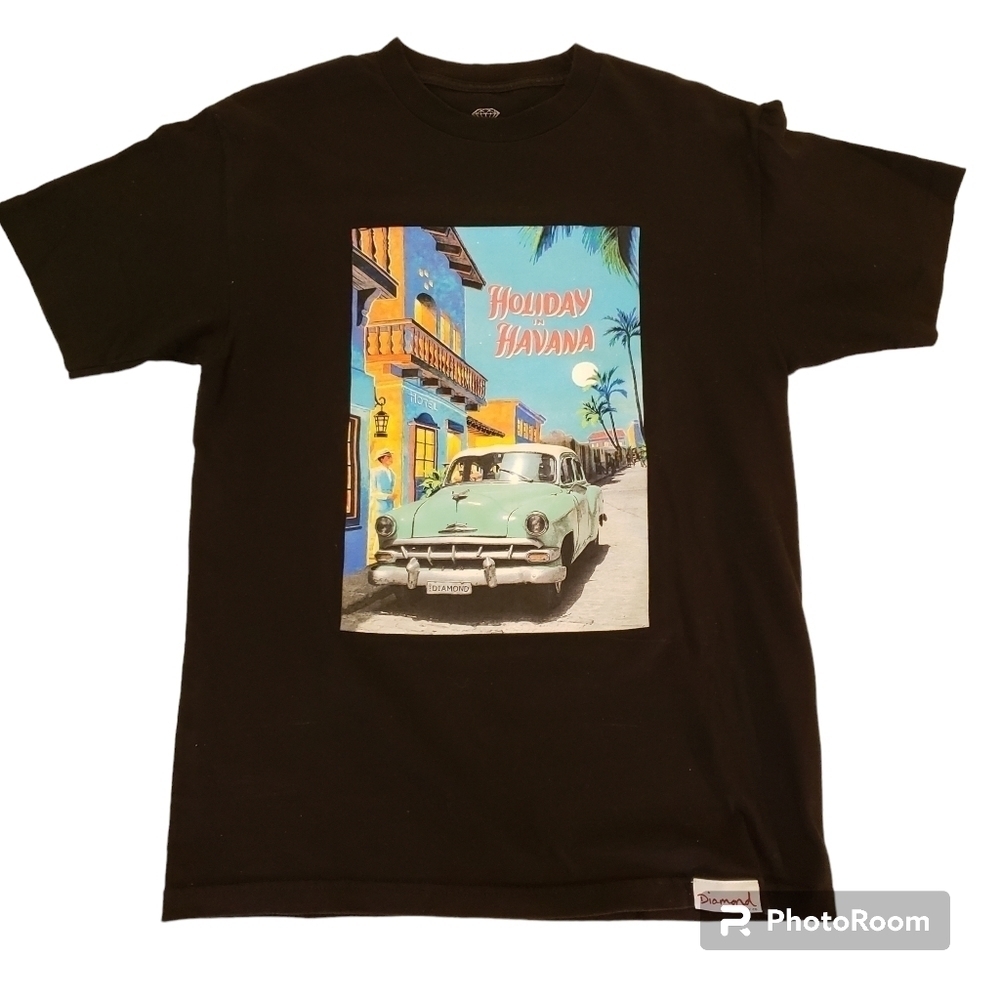 DIAMOND HOLIDAY IN HAVANA CUBA T SHIRT